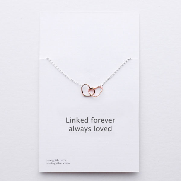 Linked forever hearts