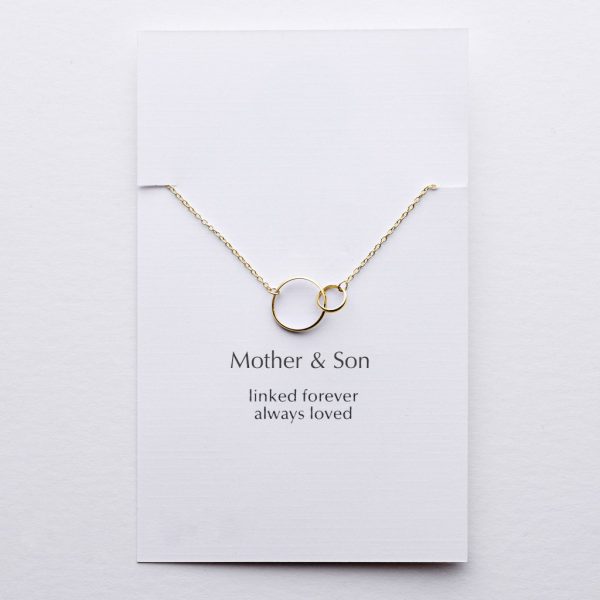 Yellow gold Mother & Son