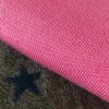 Merino wool poncho in hot pink
