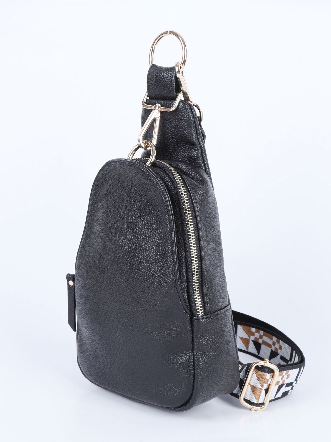 black sling bag